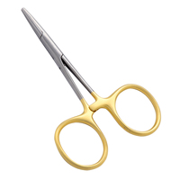 Private Label Hoge Kwaliteit Roestvrij Staal Hemostatische Mug Forcep Recht 9Cm Vissen Forceps Chirurgische Instrumenten