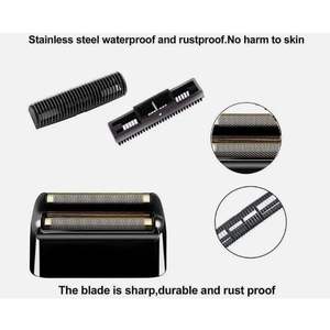 Juego de Cuchillas de Repuesto Profesionales para Afeitadoras Negras, Impermeables, de Triple Cuchilla, con Función Lavable, para Afeitar la Cara y el Cuerpo - Product Image 3