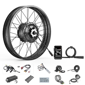 Kit <span class=keywords><strong>moteur</strong></span> <span class=keywords><strong>roue</strong></span> <span class=keywords><strong>arrière</strong></span> <span class=keywords><strong>Bafang</strong></span> G062 <span class=keywords><strong>1000W</strong></span> 48V 175mm OLD pour vélo électrique Fat Bike 20-26 pouces avec frein à disque et mini-écran DZ40 - Stock UK - Product Image 1