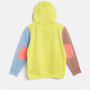 Sweat à capuche Hip Hop pour homme en coton molletonné, surdimensionné, tendance, style urbain, doux, chaud, logo personnalisé, OEM ODM, vente en gros - Product Image 3