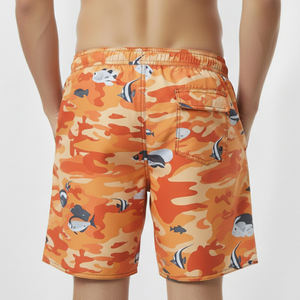 Shorts de Playa Unisex para Pesca, 100% Poliéster, Impresión Personalizada, Impresión Digital Sólida, Transpirable, Secado Rápido, Servicio OEM - Product Image 2