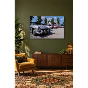 Impression sur toile Fida Classic Car Meet 300 SL Lineup - Product Image 4