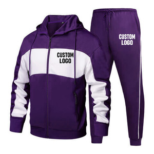 OEM Ensemble sweat à capuche et sweat-shirt à impression bouffante personnalisés survêtement surdimensionné hommes femmes été printemps ensemble deux pièces survêtement en vrac - Product Image 6