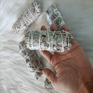 Bâtonnets de sauge blanche de californie de 4 pouces pour le nettoyage et le parfum de la maison, la méditation et les rituel de bavure sauge blanche cultivée - Product Image 3