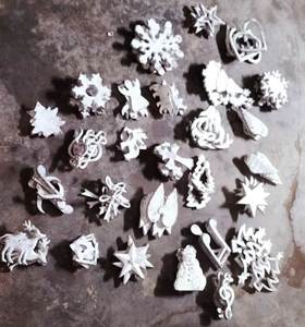 Latest Christmas Decor Products Christmas Tree in Raw Aluminium Hanging used as <b>Ornaments</b> in Christmas Tree & Home Decoration - Product Image 5