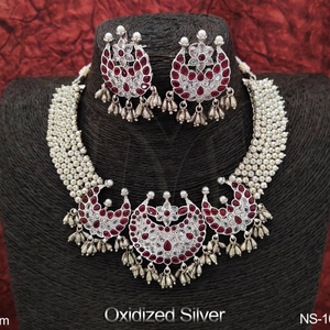 Bijoux oxydés beau Design ensemble de colliers de fête - Product Image 1
