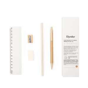 Set Regalo Ecologico Personalizzato Elyndor per Scrittura - Product Image 2