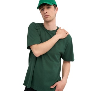 เสื้อยืดผู้ชายทรงปกติ ดีไซน์ทันสมัย ผ้าฝ้าย 190 GSM นุ่ม ระบายอากาศได้ดี สไตล์ลำลอง สตรีทแวร์ รับผลิตตามแบบ OEM แบรนด์ส่วนตัว โรงงาน ผู้ผลิต - Product Image 2