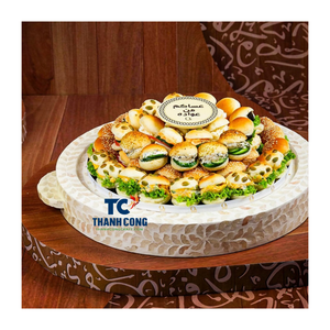 Support de gâteau en nacre de haute qualité produit artisanal vietnamien pour Ramadan Eid Mubarak cadeaux 2025 - Product Image 1