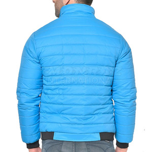 Chaqueta de Invierno Acolchada para Hombre con Logotipo Personalizado de Alta Calidad a Bajo Precio, Chaqueta Acolchada Personalizada de Talla Grande para Hombre - Product Image 4