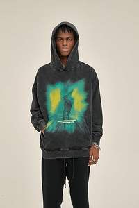 เสื้อฮู้ด Y2K สไตล์โกธิคสำหรับผู้ชายพิมพ์ลายตัวอักษรกะโหลกตามสั่งเสื้อมีฮู้ดแฟชั่นสไตล์สตรีทฮาราจูกุ - Product Image 6