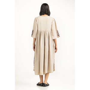 Vestido Boho-Elegante de Corte Regular WM-DRS-WS25-502, Transpirable, con Cierres Decorativos, Talla Grande XL, para Fiestas Formales, Suministro ODM - Product Image 4