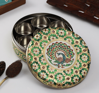 Boîte à épices très demandée avec support, conteneur de rangement pour épices de cuisine, pour Masala Dani Dabba et herbes aromatiques