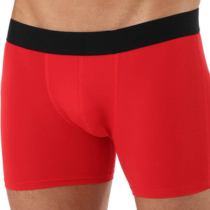 Vente en gros Caleçons boxeurs Sous-vêtements pour hommes Caleçons pour hommes en coton doux Ensemble de sous-vêtements pour hommes avec logo personnalisé - Product Image 3