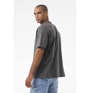 BELLA + CANVAS 4610 Unisex 7,5 oz Heavyweight Tee Asphalt Drop Shoulder Blank Hombres Camiseta de gran tamaño para hombres - Product Image 3