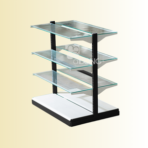 ADONG A08 Estante de exhibición de vidrio moderno personalizado OEM Vietnam Salida Góndola Estantería para tiendas minoristas - Product Image 1