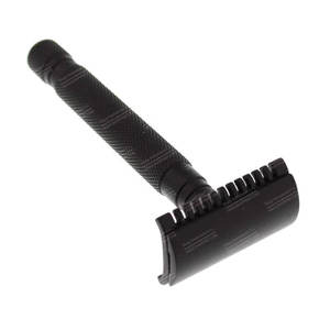 Midnight Collection Razor 78B Herramienta de extensión de cabello Peine cerrado de acero inoxidable negro - Product Image 1