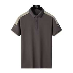 Camiseta de Cuello Redondo para Hombre, Corte Regular, 100% Algodón, Diseño Personalizado, Patrón Liso, Secado Rápido, Transpirable, Informal, Ropa de Calle para Verano - Product Image 2