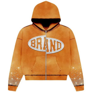 Sudadera con Capucha para Hombre, Servicio OEM, Diseño Personalizado, 100% Algodón, Felpa, Casual, Alta Calidad, Corte Regular, Peso Pesado, Estampada, Secado Rápido, 430g - Product Image 1