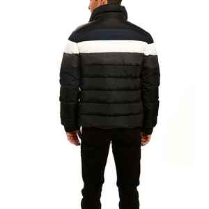 Veste hybride zippée sur mesure pour hommes, coupe ajustée, pour le printemps, l'automne, vestes chaudes pour hommes remplies de duvet. - Product Image 2