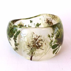 Gran joyería resina acrílico pulsera brazalete exagerado deslumbrante Multicolor ancho Irregular cuadrado acrílico pulseras para - Product Image 4