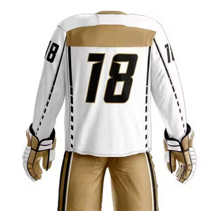 Uniforme de hockey sur glace de qualité supérieure, vêtements de sport, uniforme de hockey sur glace très vendu, nouvel arrivage d'uniformes de hockey sur glace - Product Image 5