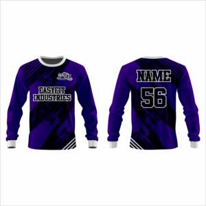 Camisas de Manga Larga para Hombre, Corte Regular, Casual, 100% Poliéster/Algodón, Tejido Waffle, Cuello Redondo, Secado Rápido, Transpirable - Product Image 4