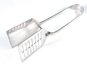 stainless steel <b>tong</b> perfect for cooking and serving ideal for kitchenware dining handmade best quality tool at top prices - Product Image 2