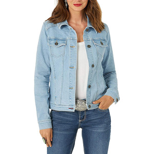 Jeans Ladies Otoño Invierno Chaquetas para mujer Estilo Abrigo Streetwear Moda Mujer Denim - Product Image 3