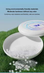 Fabrika Özel Logolu PE PP Uçan Disk Dairesel Disk Logolu Boş Plastik Evcil Hayvan Golf Köpek Uçan Tabağı Uçan Disk Frizbi - Product Image 3