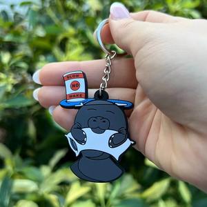 Llavero de goma de PVC duradero para vacaciones | Temas personalizados de Navidad y Halloween | Bonitos regalos o accesorios para bolsos - Product Image 5