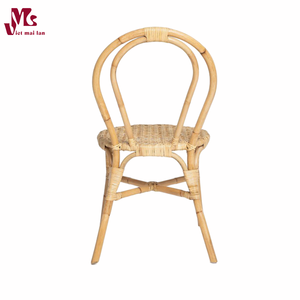 New Design Handwicker <b>Rattan</b> Dining <b>Chair</b> Elegant Furniture for Kitchen Boho Style Wholesale From Vietnam Artisans - Product Image 3