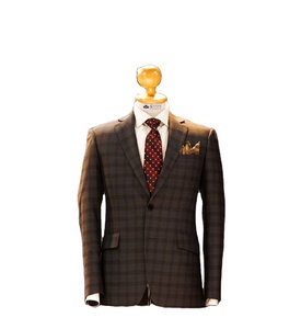 Unisex #210ชุดสูทธุรกิจแขนยาวคอวี2ชิ้นด้านหน้ามีกระดุมระบายอากาศได้ดีไซส์ใหญ่พิเศษ - Product Image 1