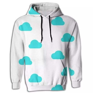 Jersey con estampado 3D de talla grande para hombre, por sublimación sudaderas con capucha, ropa informal básica de poliéster y algodón de alta calidad en blanco, sudadera con capucha para hombre - Product Image 2