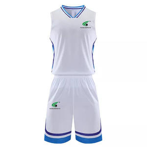 Uniforme de basket-ball personnalisé pour hommes vêtements de sport d'équipe de dernière conception maillot et short en tissu respirant à séchage rapide en polyester - Product Image 4