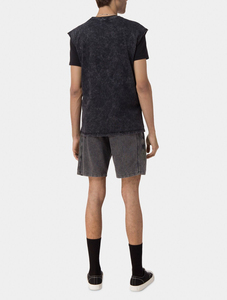 T-shirts unisexes pour hommes en coton 100% lourd, tricotés, avec logo personnalisé 2025, 200 GSM, surdimensionnés, vierges - Product Image 2