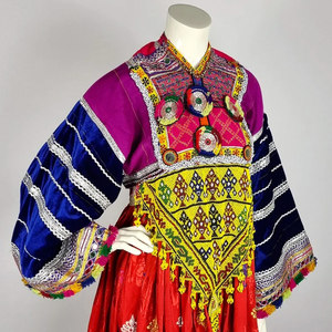 OEM ODM Diseña tus propios productos de calidad vestido afgano para la venta mujeres de alta calidad casual vestido afgano conjuntos - Product Image 4