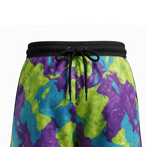 Pantalones Cortos de Baloncesto Sublimados Personalizados para Hombre, Ropa Deportiva Ligera de Malla para Gimnasio, Entrenamiento y Juego en Cancha - Product Image 4