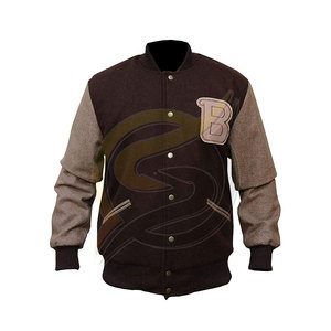 Semir — veste de Baseball pour hommes, coupe Slim brodée de Chenille, lettres, pour l'hiver, vente en gros, 2022 - Product Image 1