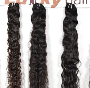 Lots de Cheveux Naturels Vierges Bruts à Cuticules Alignées, Couleur Naturelle, Cheveux Noirs pour Femmes, Ondulations Profondes, Extensions de Cheveux Humains Malaisiens - Product Image 5
