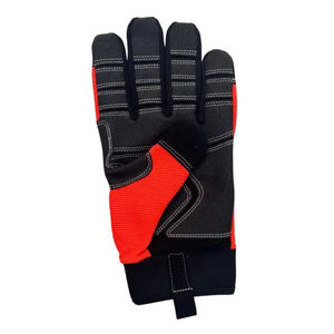 Gants de mécanicien Gants de sécurité réfléchissants en cuir de chèvre avec écran tactile anti-dérapant Logo personnalisé Gants en cuir résistants aux coupures - Product Image 4