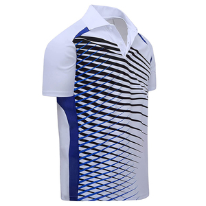 Polo de golf en polyester à séchage rapide de qualité professionnelle pour hommes, motif uni, sublimation, broderie personnalisée - Product Image 2