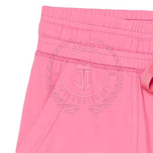 Wholesale High Quality Hot Shorts Breathable Women Shorts with <b>Elastic</b> <b>Waist</b> and Pockets Custom Color Polyester/Cotton - Product Image 6