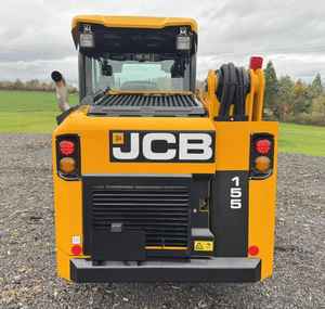 Chargeuse compacte sur pneus JCB 155 haute puissance, 55 CV, moteur diesel, machine de construction compacte avec godet de 0,40 m³ - Product Image 5