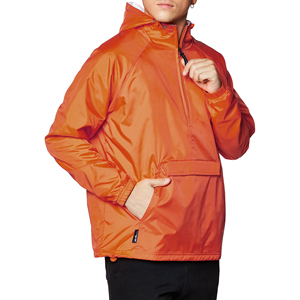 Venta caliente Correr Deportes Cremallera Transpirable Impermeable Bloque de color Hombres Tejido Ripstop Cortavientos con capucha - Product Image 5