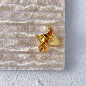 Bagues ou alliances classiques en laiton plaqué or 14 carats, bijoux artisanaux indiens faits à la main - Product Image 3