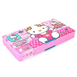 กล่องดินสอคิตตี้สองด้าน - สีชมพู - Product Image 1
