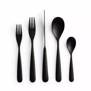 Juego de Cubiertos Decorativos de Metal Repujado a Mano, Hecho de Latón Niquelado, para Artículos de Catering - Product Image 5