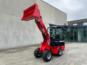 Envío Gratis HTDL06 Cargadora Compacta de Ruedas de 600 kg, Minicargadora de 25 HP a Gasolina, Cucharón de 0.4 m, Acoplador Rápido Hidráulico de Alta Calidad - Product Image 5