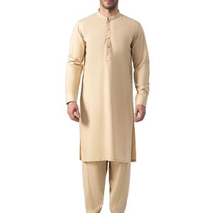 Trending Customizable Shalwar Kameez Set Islamic Clothing Kameez <b>Dress</b> Pakistani Men's 100% Cotton Quick Dry Wrinkle Free Casual - Product Image 1